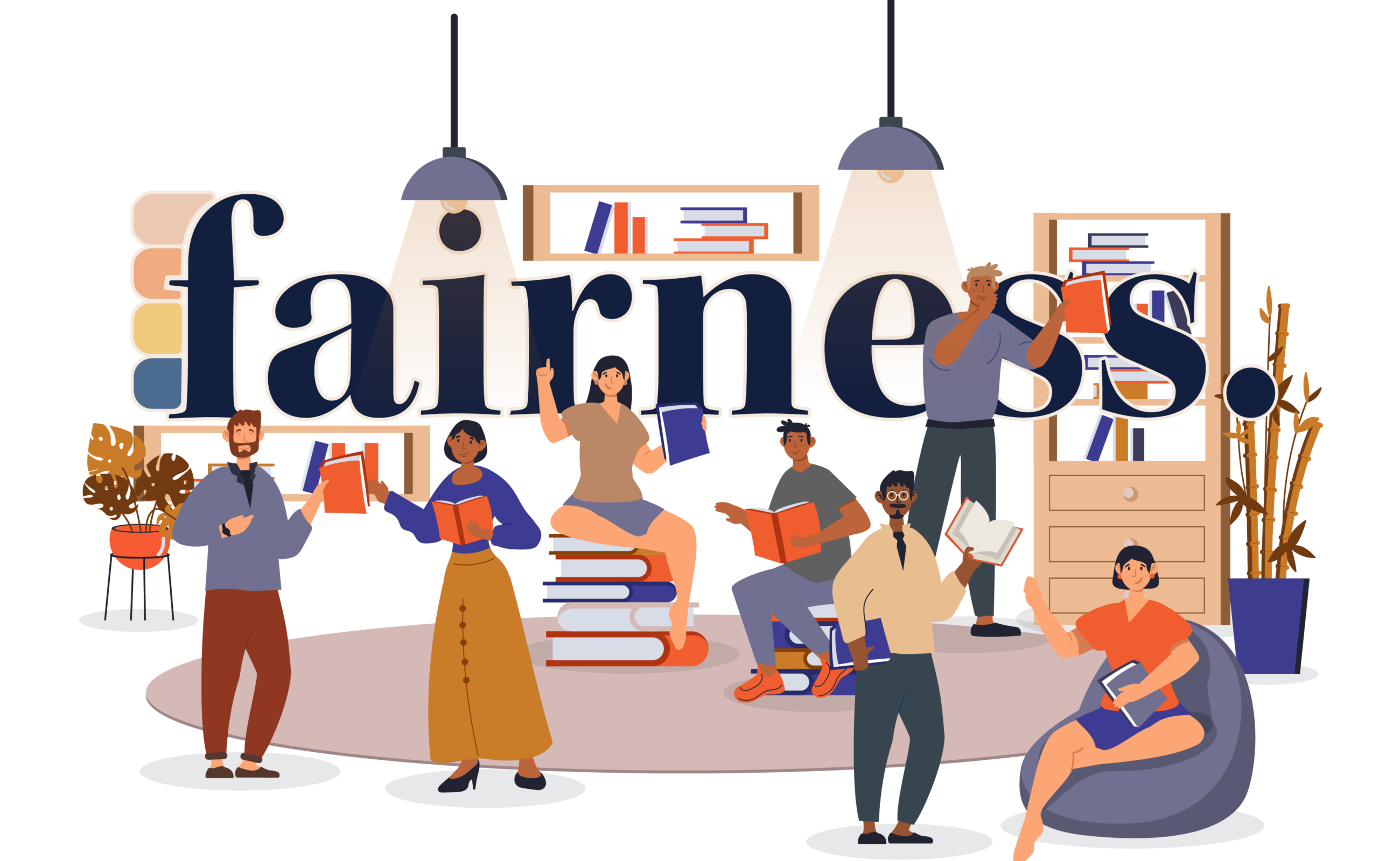 Fairness homepage logo people working together